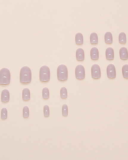 Elegant Minimalist Press-On Nail Set (24pcs) (DESIGN 7334)