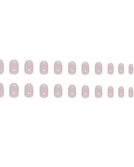 Elegant Minimalist Press-On Nail Set (24pcs) (DESIGN 7334)