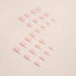 Elegant Minimalist Press-On Nail Set (24pcs) (DESIGN 7335)