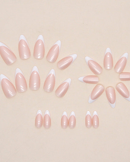 Elegant Minimalist Press-On Nail Set (24pcs) (DESIGN 7335)