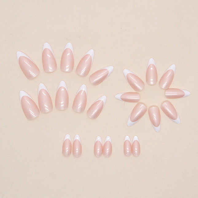 Elegant Minimalist Press-On Nail Set (24pcs) (DESIGN 7335)