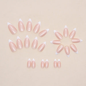 Elegant Minimalist Press-On Nail Set (24pcs) (DESIGN 7335)