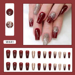 Elegant Minimalist Press-On Nail Set (24pcs) (DESIGN 7336)