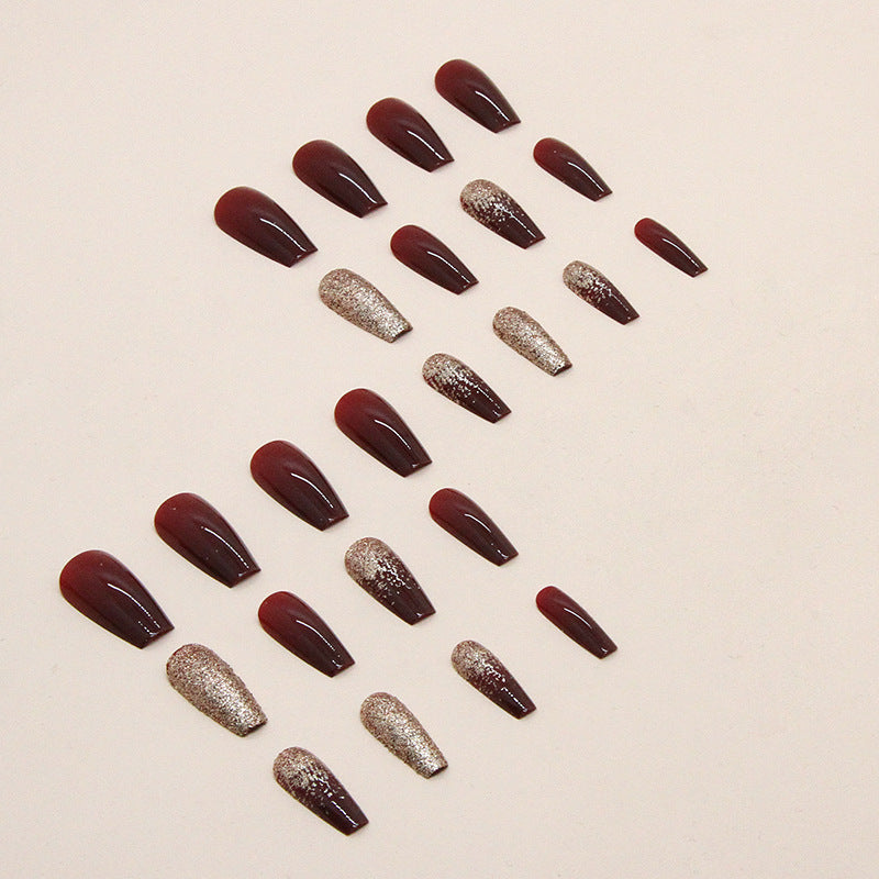 Elegant Minimalist Press-On Nail Set (24pcs) (DESIGN 7336)