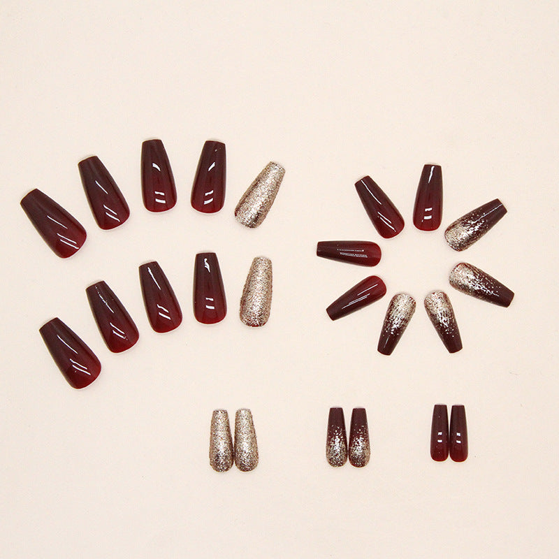 Elegant Minimalist Press-On Nail Set (24pcs) (DESIGN 7336)