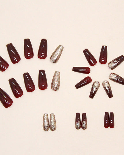 Elegant Minimalist Press-On Nail Set (24pcs) (DESIGN 7336)