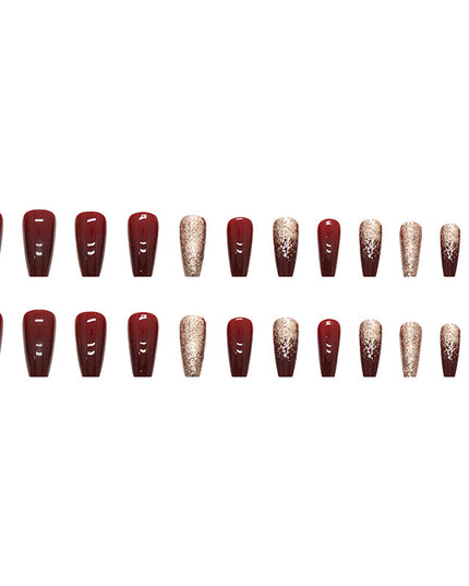 Elegant Minimalist Press-On Nail Set (24pcs) (DESIGN 7336)