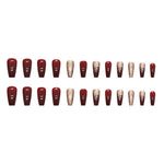 Elegant Minimalist Press-On Nail Set (24pcs) (DESIGN 7336)