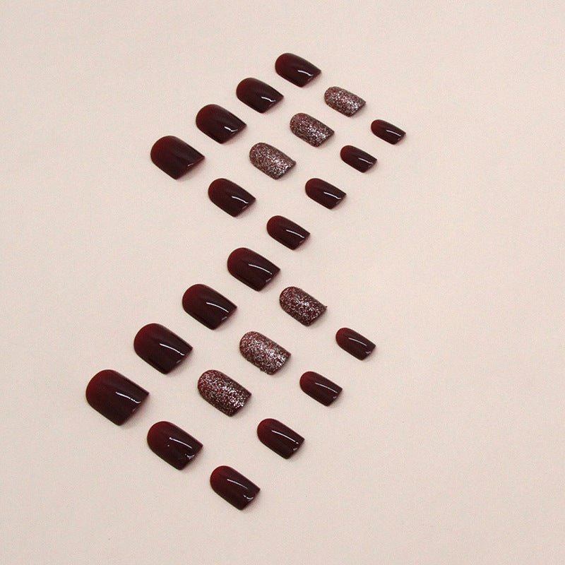 Elegant Minimalist Press-On Nail Set (24pcs) (DESIGN 7337)