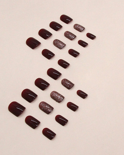 Elegant Minimalist Press-On Nail Set (24pcs) (DESIGN 7337)