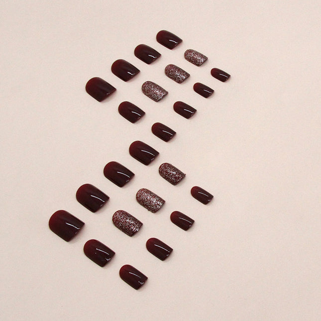 Elegant Minimalist Press-On Nail Set (24pcs) (DESIGN 7337)