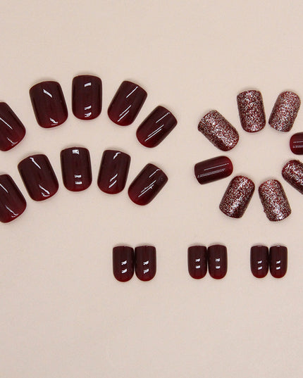 Elegant Minimalist Press-On Nail Set (24pcs) (DESIGN 7337)
