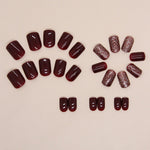 Elegant Minimalist Press-On Nail Set (24pcs) (DESIGN 7337)