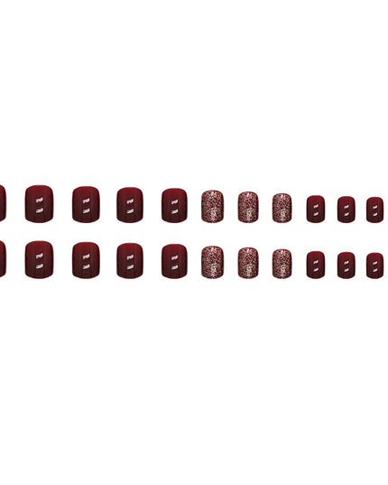 Elegant Minimalist Press-On Nail Set (24pcs) (DESIGN 7337)