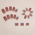 Elegant Minimalist Press-On Nail Set (24pcs) (DESIGN 7338)