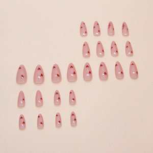 Elegant Minimalist Press-On Nail Set (24pcs) (DESIGN 7339)