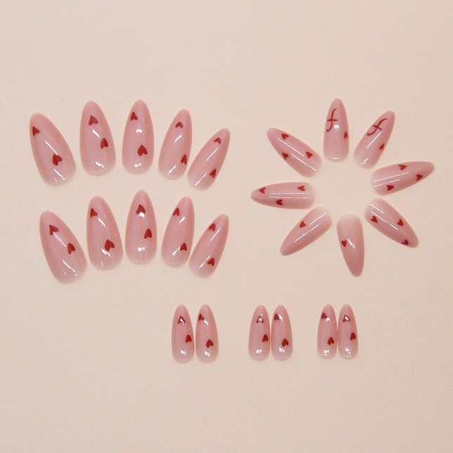 Elegant Minimalist Press-On Nail Set (24pcs) (DESIGN 7339)