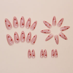 Elegant Minimalist Press-On Nail Set (24pcs) (DESIGN 7339)