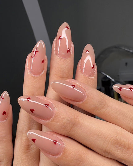 Elegant Minimalist Press-On Nail Set (24pcs) (DESIGN 7339)