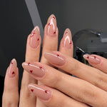 Elegant Minimalist Press-On Nail Set (24pcs) (DESIGN 7339)