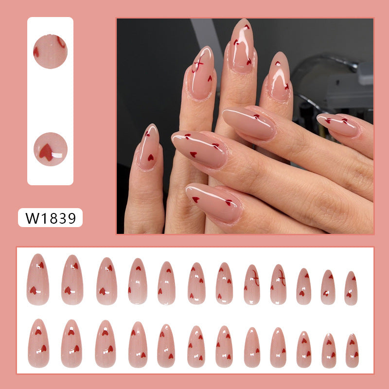 Elegant Minimalist Press-On Nail Set (24pcs) (DESIGN 7339)