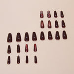 Elegant Minimalist Press-On Nail Set (24pcs) (DESIGN 7340)
