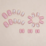 Elegant Minimalist Press-On Nail Set (24pcs) (DESIGN 7343)