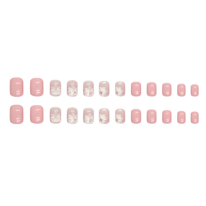 Elegant Minimalist Press-On Nail Set (24pcs) (DESIGN 7343)