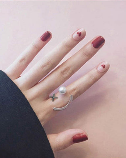 Elegant Minimalist Press-On Nail Set (24pcs) (DESIGN 7362)
