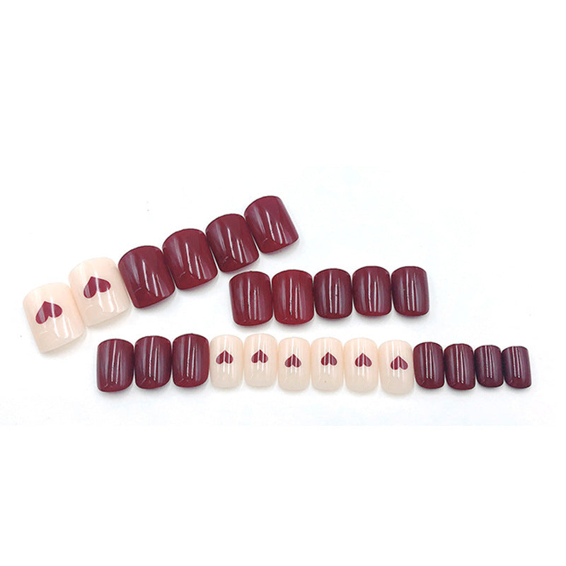 Elegant Minimalist Press-On Nail Set (24pcs) (DESIGN 7362)