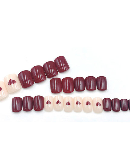 Elegant Minimalist Press-On Nail Set (24pcs) (DESIGN 7362)