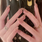 Elegant Minimalist Press-On Nail Set (24pcs) (DESIGN 7363)