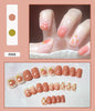 Elegant Minimalist Press-On Nail Set (24pcs) (DESIGN 7408)