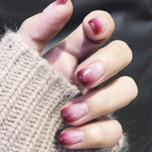 Elegant Minimalist Press-On Nail Set (24pcs) (DESIGN 7450)