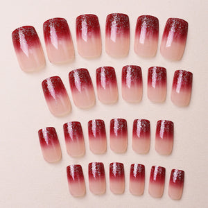Elegant Minimalist Press-On Nail Set (24pcs) (DESIGN 7450)