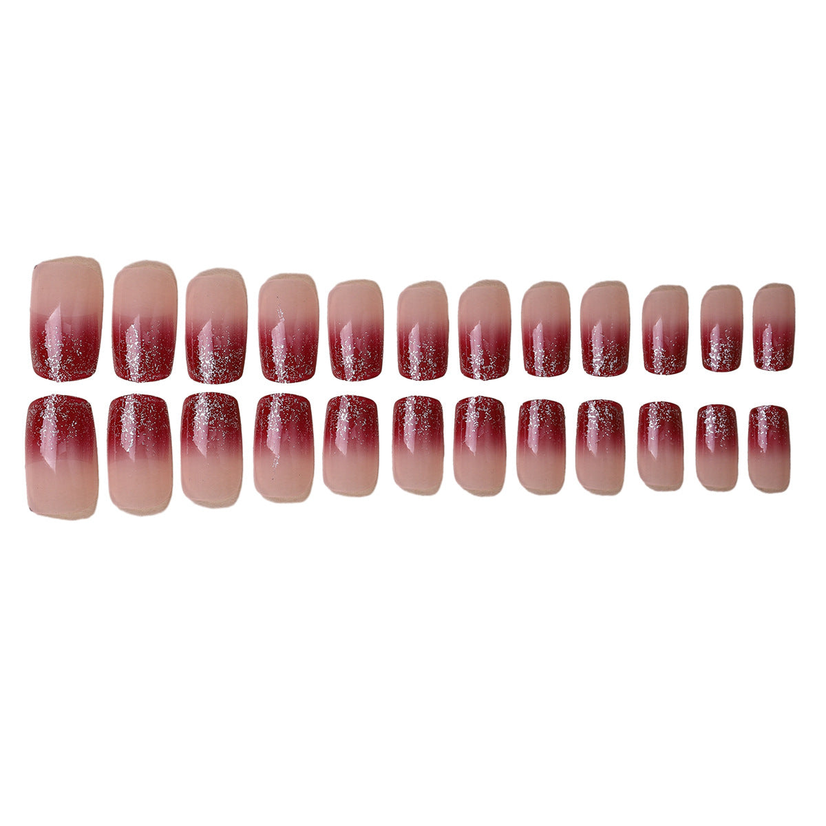 Elegant Minimalist Press-On Nail Set (24pcs) (DESIGN 7450)