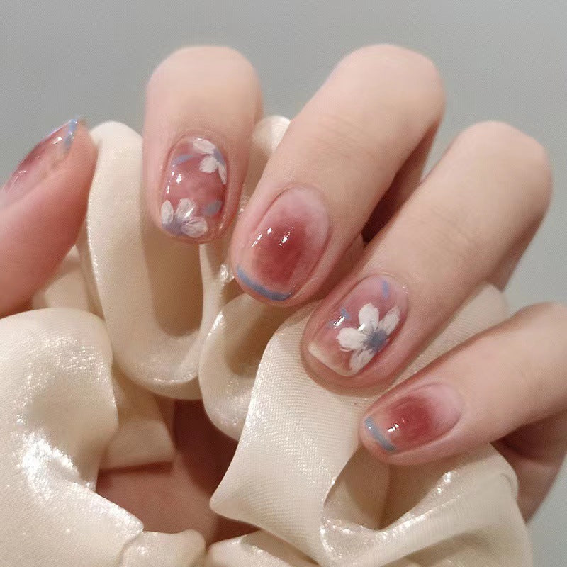 Elegant Minimalist Press-On Nail Set (24pcs) (DESIGN 7454)