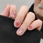 Elegant Minimalist Press-On Nail Set (24pcs) (DESIGN 7454)