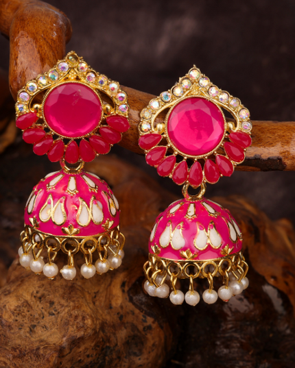 Afgani German Silver Oxidized Jhumki Earrings for Women (DESIGN 783)