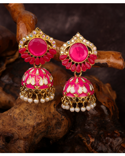 Afgani German Silver Oxidized Jhumki Earrings for Women (DESIGN 783)