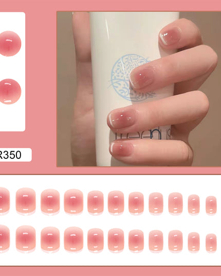 Elegant Minimalist Press-On Nail Set (24pcs) (DESIGN 7410)