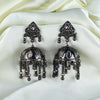 Afgani German Silver Oxidized Jhumki Earrings for Women (DESIGN 863)