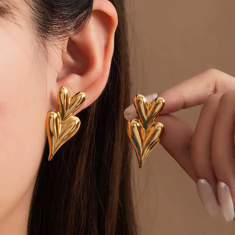 Anti Tarnish Korean Jewelry For Women (DESIGN 9063)