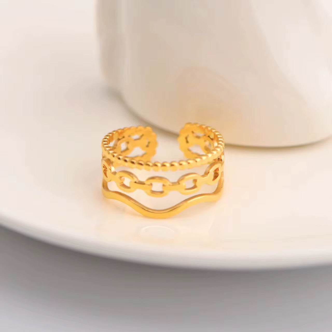 Anti Tarnish Korean Jewelry For Women (DESIGN 9101)