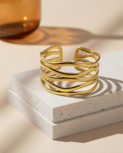 Anti Tarnish Korean Jewelry For Women (DESIGN 9111)