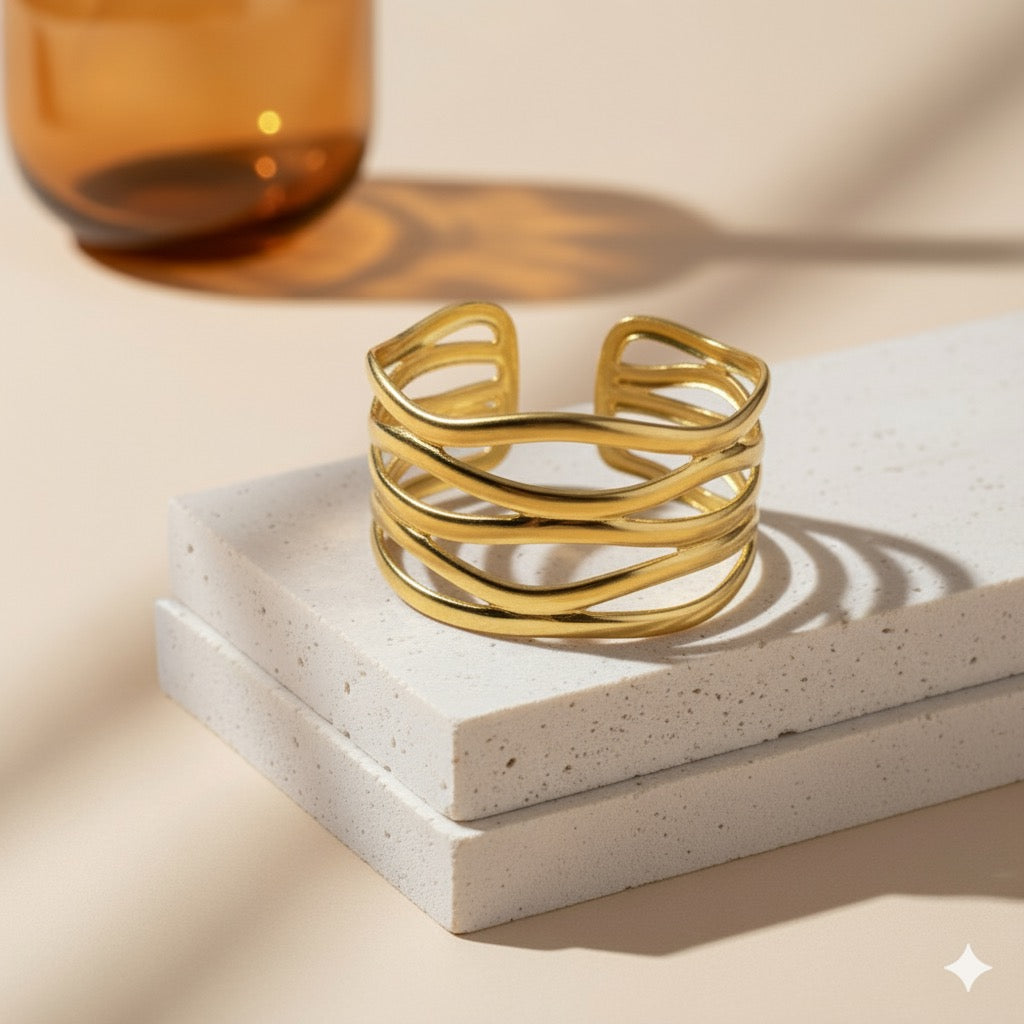 Anti Tarnish Korean Jewelry For Women (DESIGN 9111)