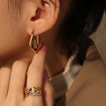 Anti Tarnish Korean Jewelry For Women (DESIGN 5093)