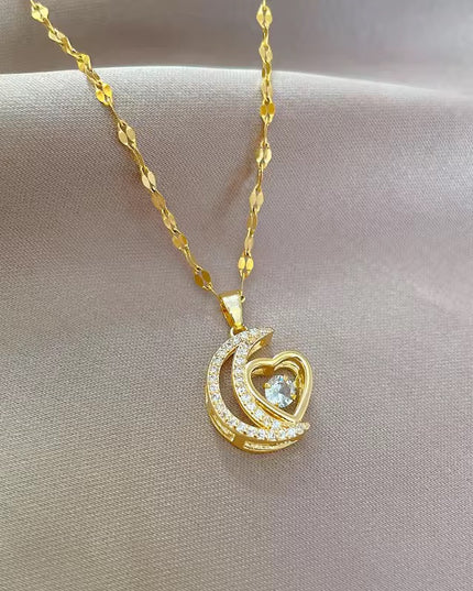 Anti Tarnish Korean Jewelry For Women (DESIGN 9540)
