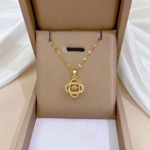 Anti Tarnish Korean Jewelry For Women (DESIGN 9543)