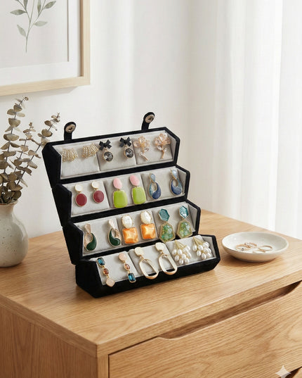 Premium K-Glam Earrings Luxury Gift Box – Set of 12 (COMBO 08)